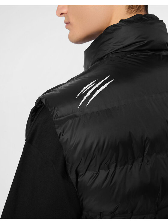 Plein Sport Plein Sport Kamizelka 22983 Czarny Regular Fit
