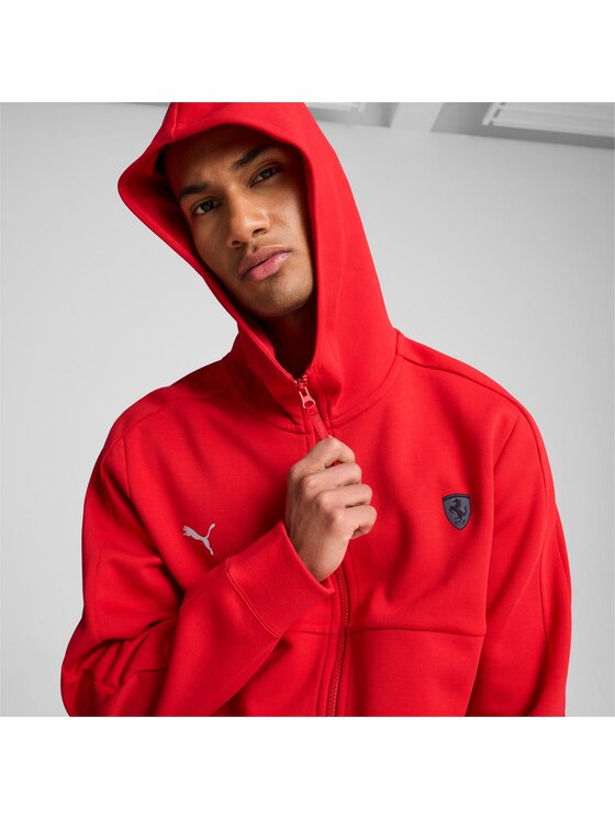 Puma Puma Bluza 627094 Czerwony Regular Fit