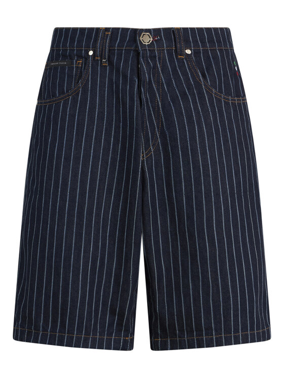 PHILIPP PLEIN PHILIPP PLEIN Szorty jeansowe 30578 Niebieski Regular Fit