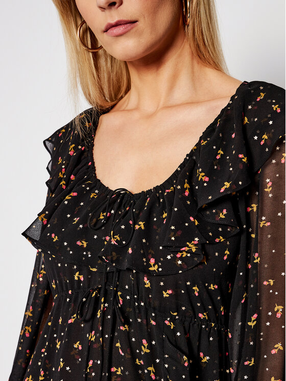 For Love & Lemons For Love & Lemons Set T-Shirt und Kleid für den Alltag Juliana CD2274 Schwarz Regular Fit