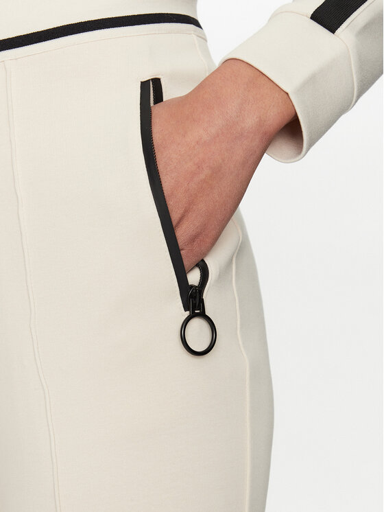 Olsen Olsen Riidest püksid 14002156 Beež Regular Fit