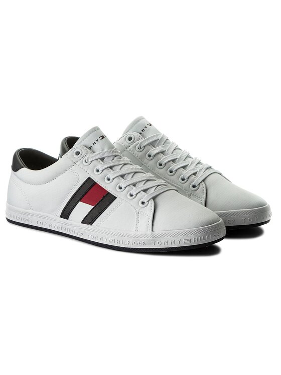 Tommy Hilfiger Tommy Hilfiger Кросівки Essential Flag Detail Sneaker FM0FM01535 Білий
