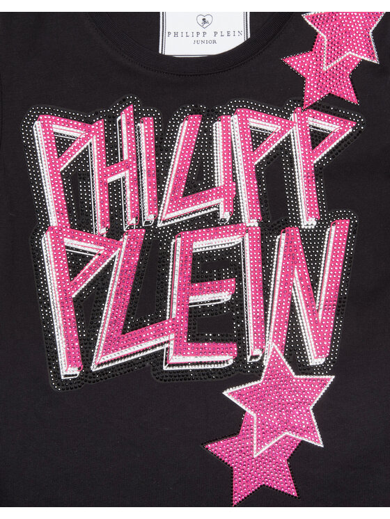 PHILIPP PLEIN PHILIPP PLEIN Tričko 30298 Čierna Regular Fit
