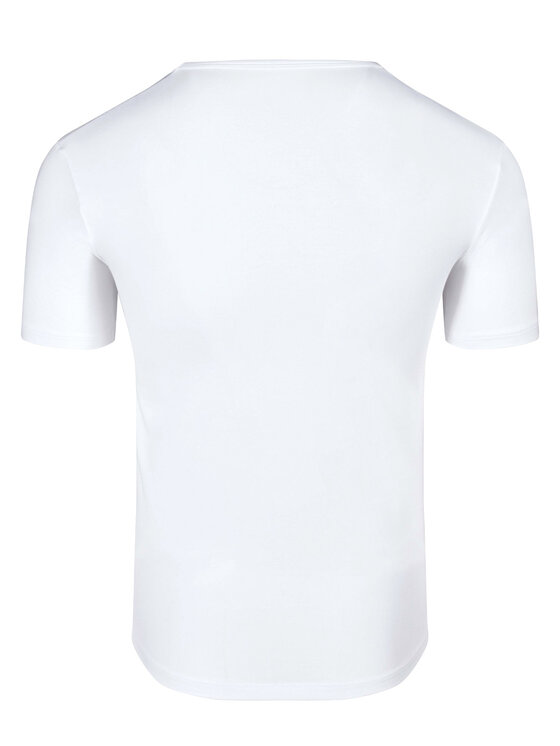 Huber Huber Tričko 112010 Biela Slim Fit