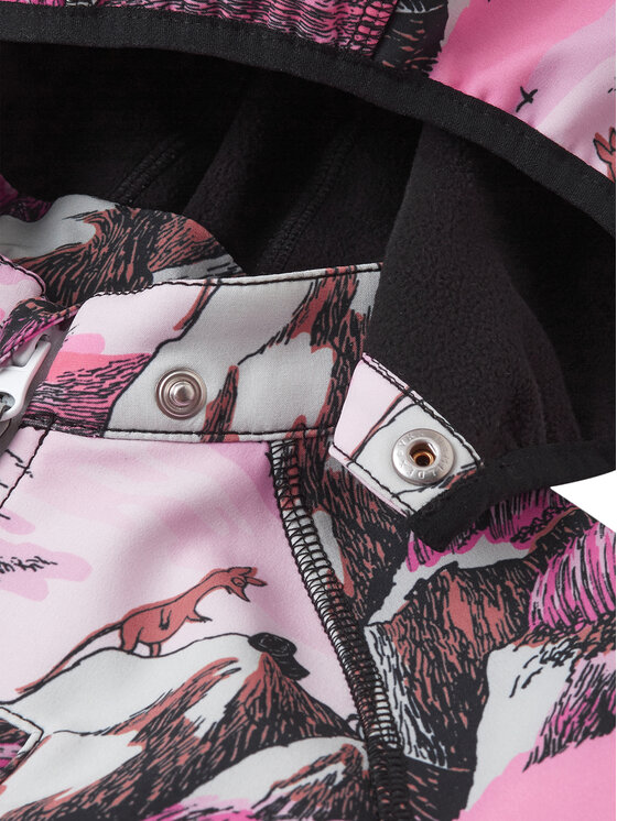Reima Reima Μπουφάν Softshell Moomin Vantti 5100009E Έγχρωμο Regular Fit
