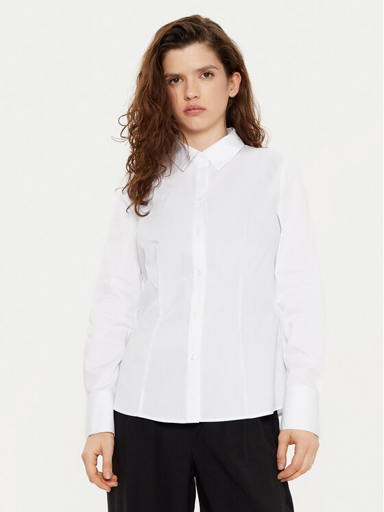 JOOP! JOOP! Košile 30045088 Bílá Slim Fit