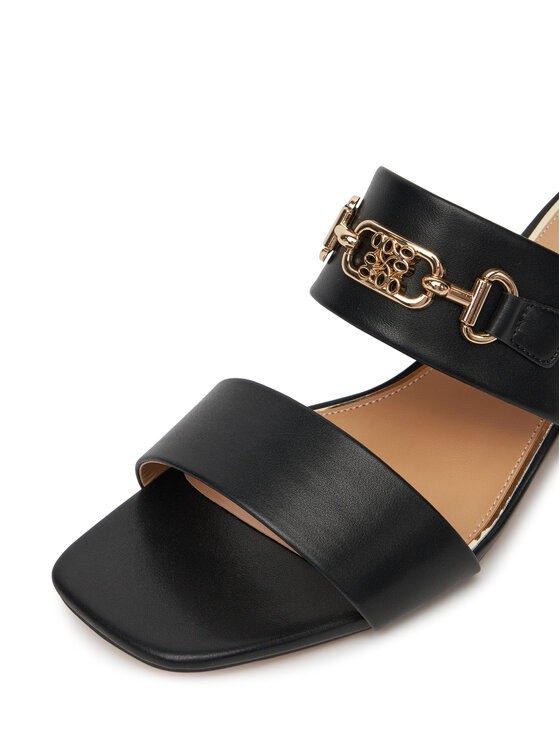 Nine West Nine West Klapki 2560-01 Czarny