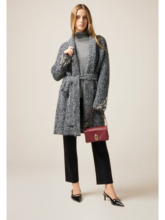 Oltre Oltre Maglione M566E001952N033 Grigio Regular Fit