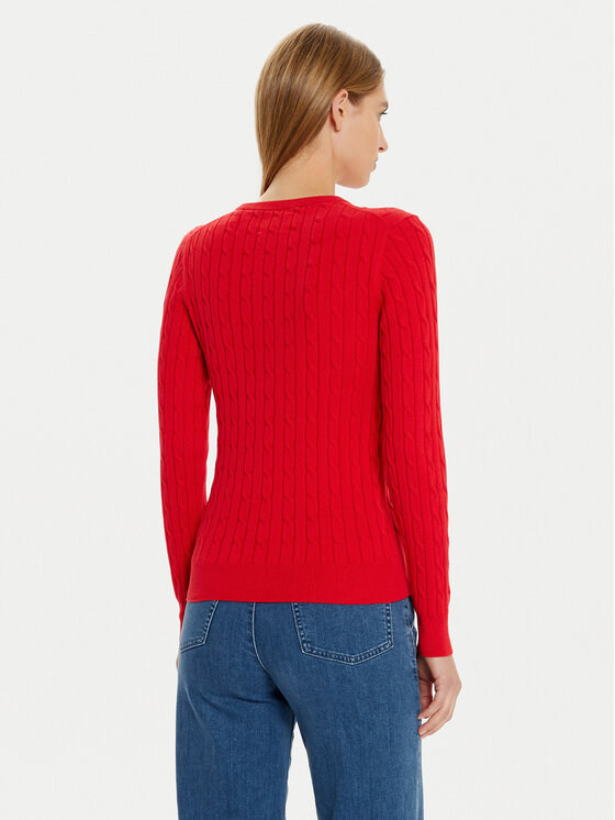 Gant Gant Sweater 4800100 Piros Slim Fit