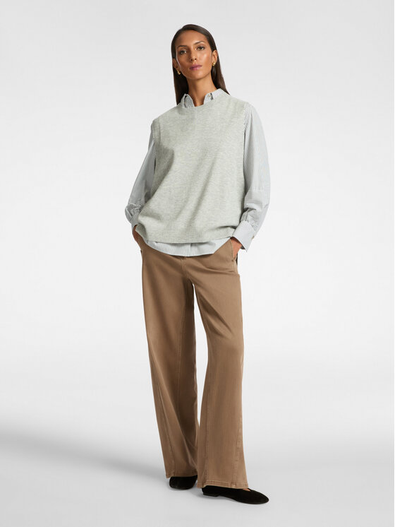 Elena Mirò Elena Mirò Cardigan M579Z000720N003 Grigio Regular Fit