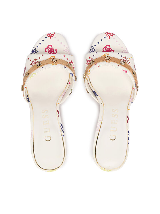 Guess Guess Šlepetės FLPIOR FAL03 Balta