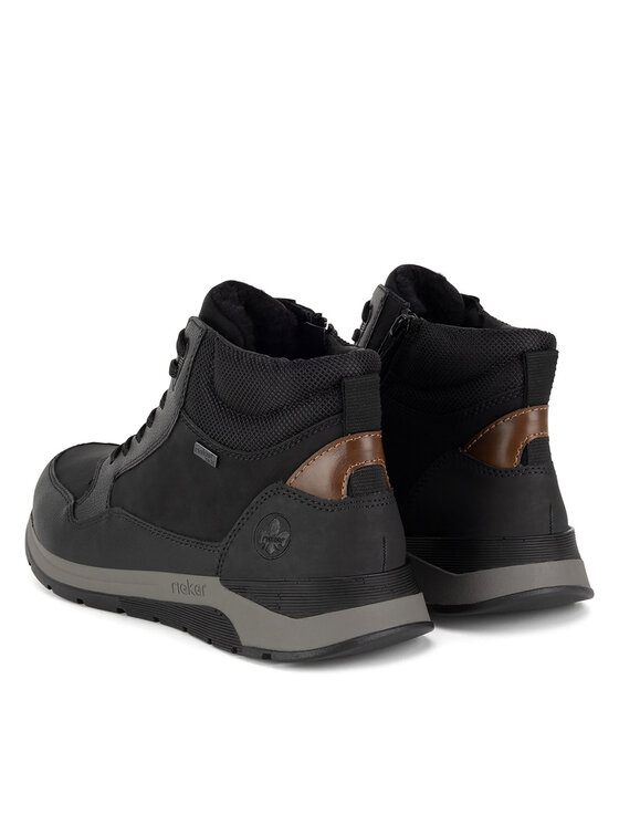 Rieker Rieker Schnürschuhe 39602-00 Schwarz