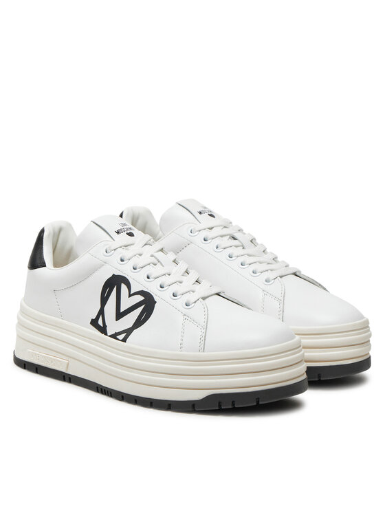 LOVE MOSCHINO LOVE MOSCHINO Tenisice JA15096G1LIA110A Bijela