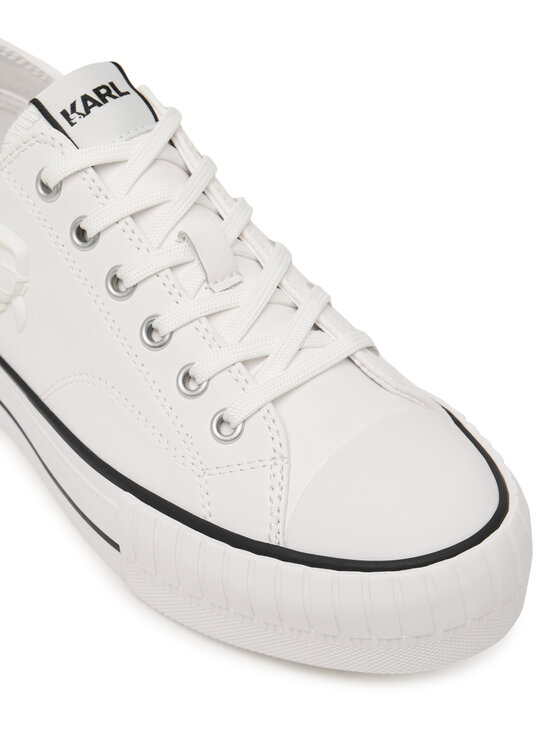 KARL LAGERFELD KARL LAGERFELD Teniși Kampus Max KL60426 Alb
