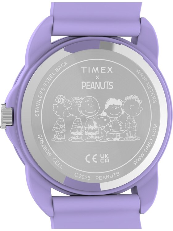 Timex Timex Zegarek TW2Y51200 Fioletowy