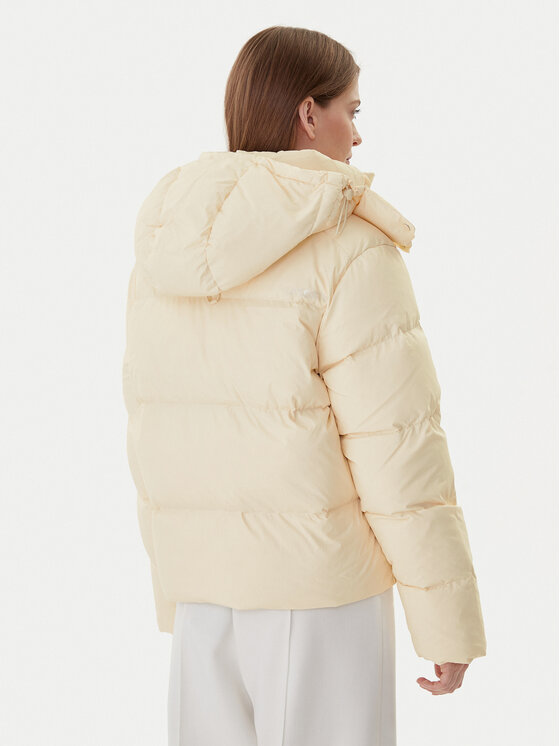 Lacoste Lacoste Daunenjacke BF3262 Écru Relaxed Fit