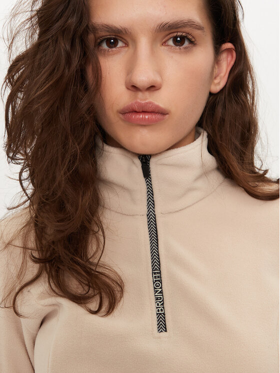 Brunotti Brunotti Fleecejacke Misma 2422240171 Beige Regular Fit