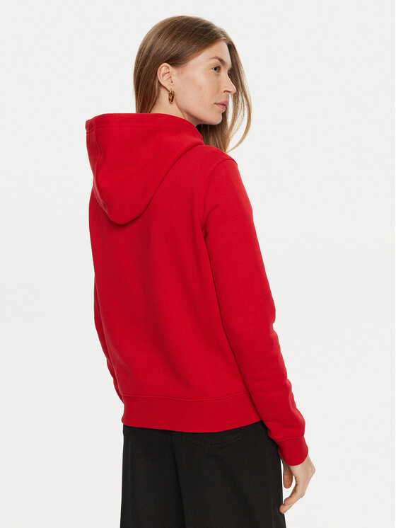 Guess Jeans Guess Jeans Felpa W4BQ03 KC811 Rosso Regular Fit