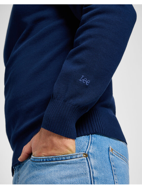 Lee Lee Maglione 112355671 Blu Regular Fit