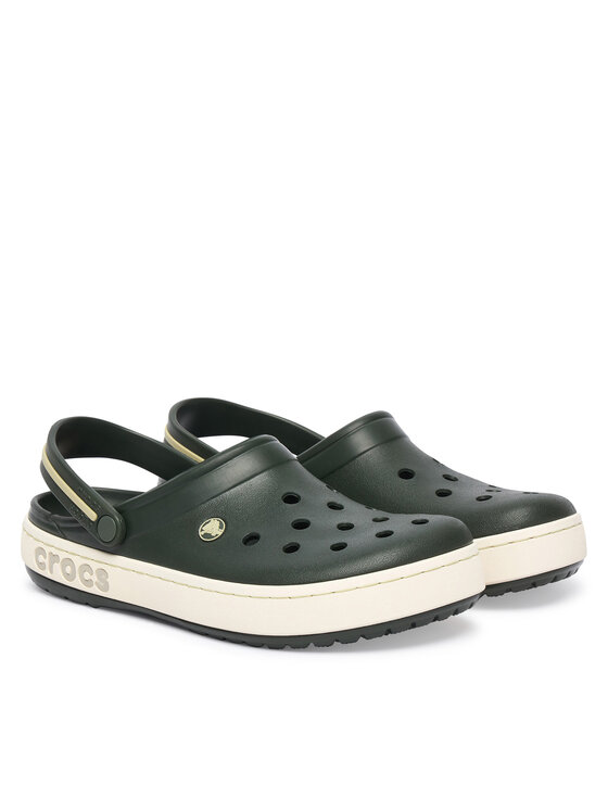 Crocs Crocs Чехли Crocband Heritage Clog 213224 Зелен