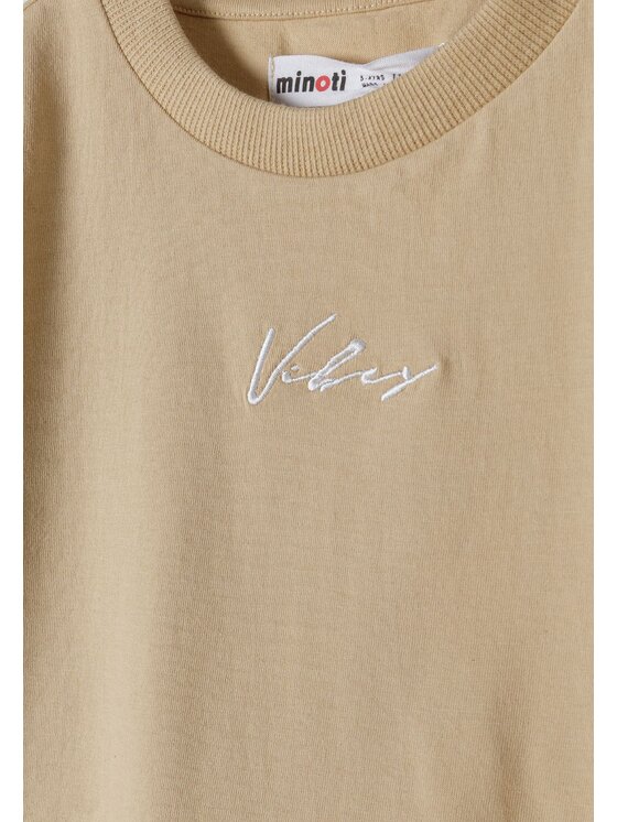 minoti minoti T-Shirt 23fleece207 Czarny Regular Fit