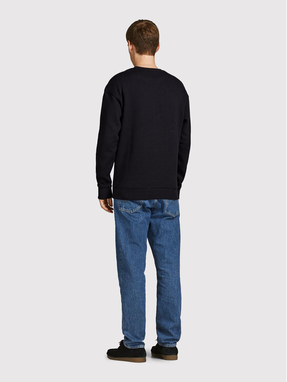 Jack&Jones Jack&Jones Majica dugih rukava Star 12208182 Crna Regular Fit