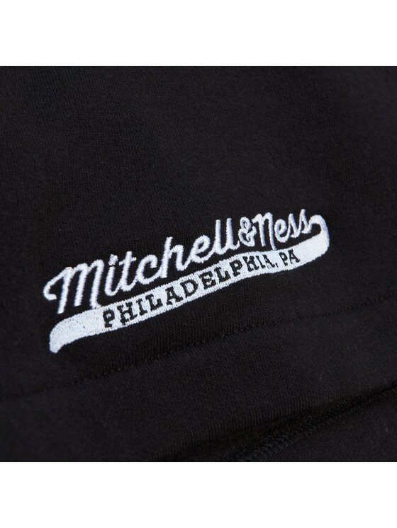 Mitchell & Ness Mitchell & Ness Sportovní kraťasy Branded Essentials Fleece Shorts Černá Regular Fit