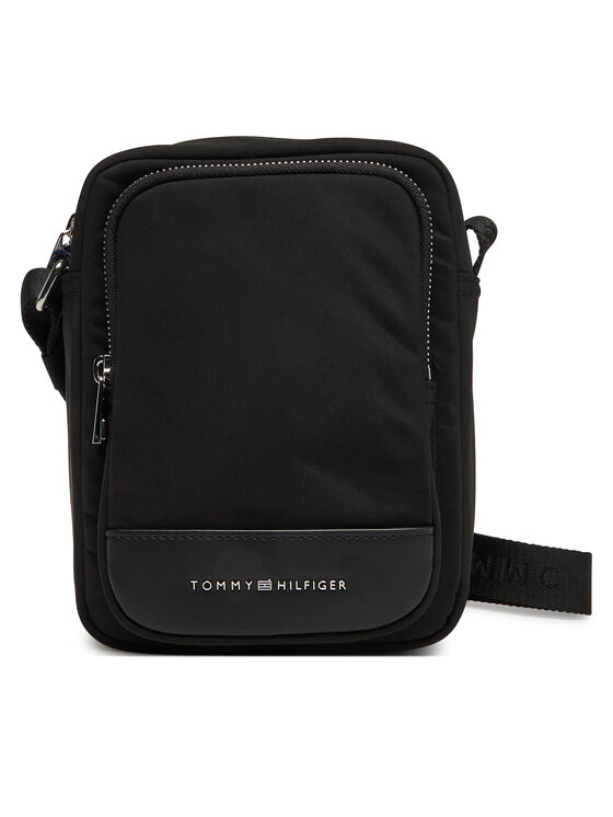 Tommy Hilfiger Tommy Hilfiger Torbica za okrog pasu Th Business Mini Reporter AM0AM13190 Črna