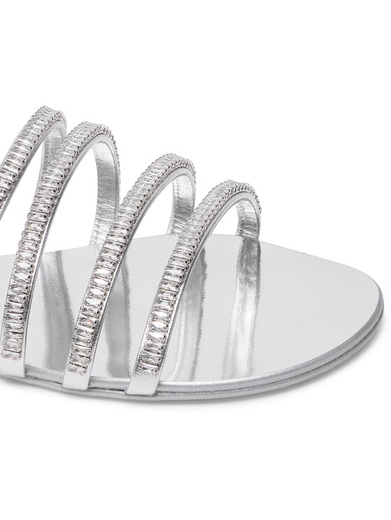 GIUSEPPE ZANOTTI GIUSEPPE ZANOTTI Şlapi E200003 Argintiu