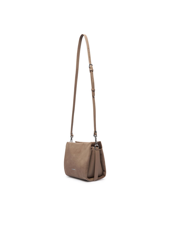 Coccinelle Coccinelle Torebka P6P Boheme Suede Bimaterial E1 P6P 58 01 01 Beżowy ciemny