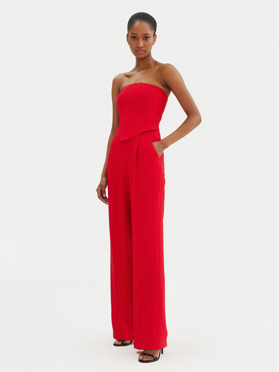 PINKO PINKO Kombinezon Gallo 104884 A213 Czerwony Regular Fit