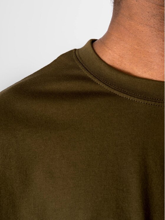 TeeShoppen TeeShoppen T-Shirt 'Oversized Collection' Zielony Oversize