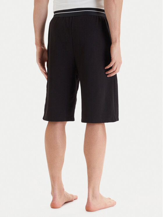 Guess Guess Спортни шорти U6GD00 KC241 Черен Regular Fit