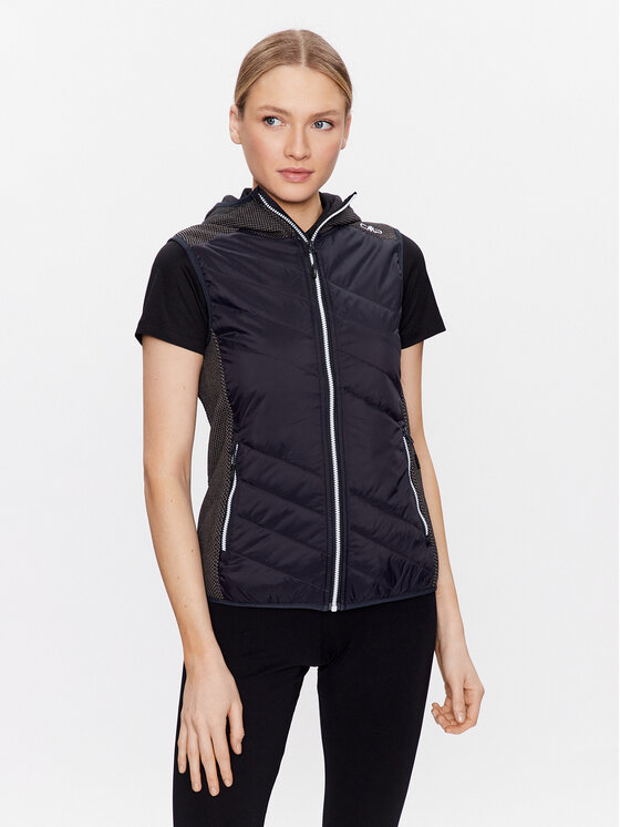 CMP Vestă 33H5386 Negru Regular Fit
