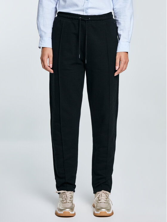BIG STAR BIG STAR Spodnie dresowe PIXELINAP Czarny Basic Fit