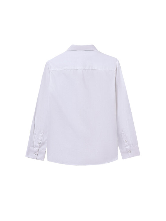 Mayoral Mayoral Camicia 874 Bianco Regular Fit