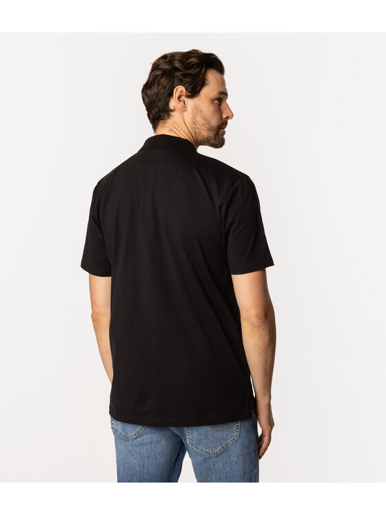Lee Cooper Lee Cooper Polo ALAN 7124 Czarny Regular Fit