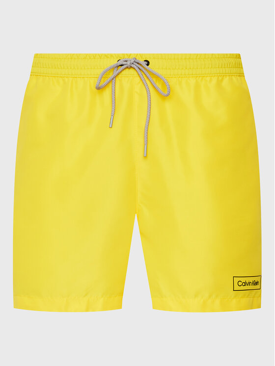 Calvin Klein Swimwear Calvin Klein Swimwear Úszónadrág KM0KM00787 Sárga Regular Fit