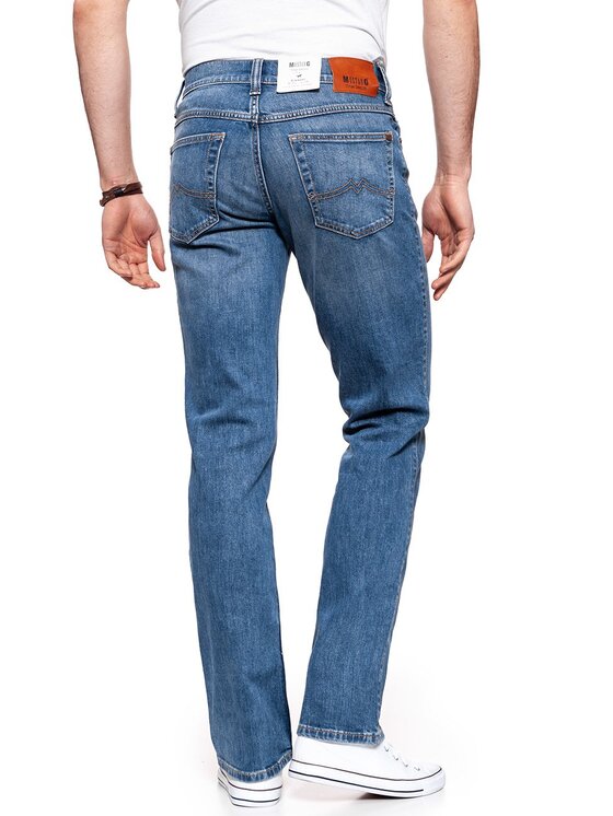 Mustang Mustang Jeansy TRAMPER STRAIGHT Niebieski Straight Fit