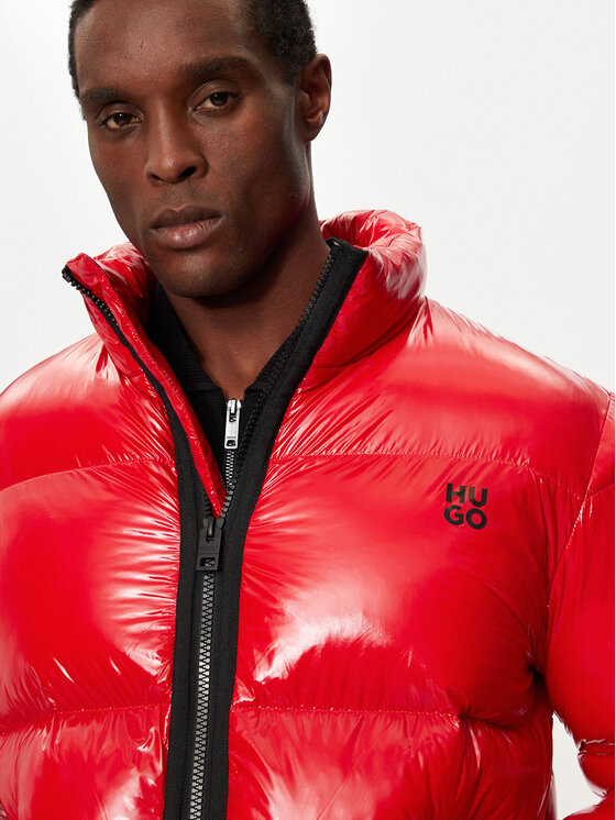 HUGO HUGO Ziemas jaka Biron2441 50523206 Sarkans Slim Fit