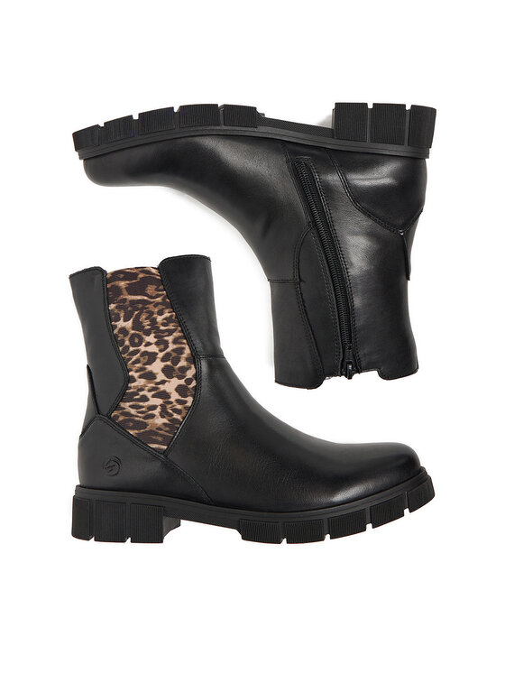 Remonte Remonte Stiefeletten D2S70-03 Schwarz