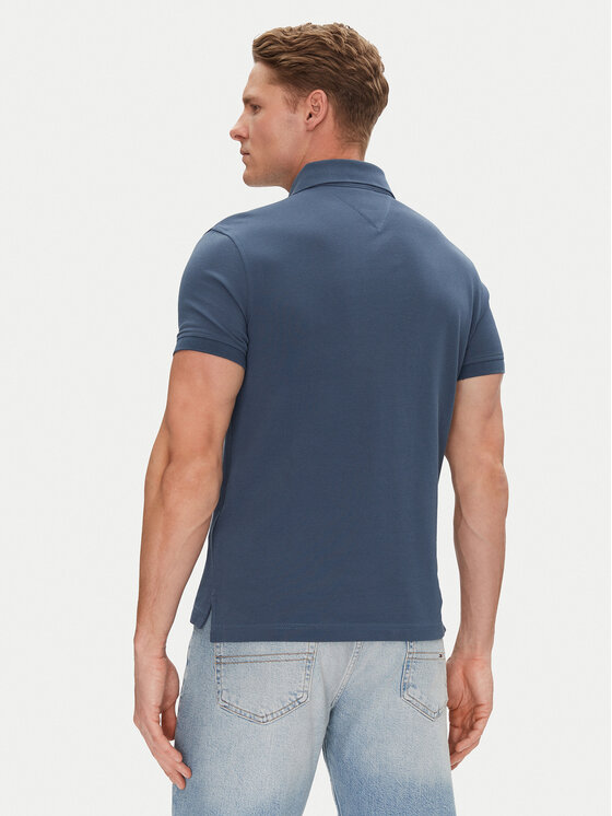Tommy Hilfiger Tommy Hilfiger Tricou polo 1985 MW0MW17771 Albastru Slim Fit