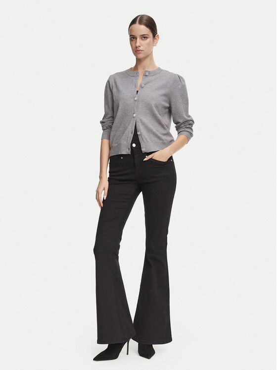 Morgan Morgan Кардиган 262-MKNOT Сив Regular Fit
