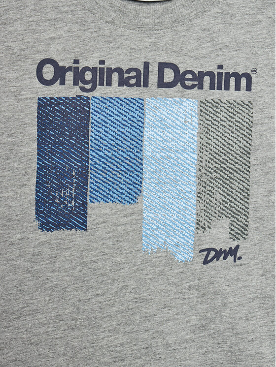 Original Marines Original Marines Tričko DEA2513B Sivá Regular Fit
