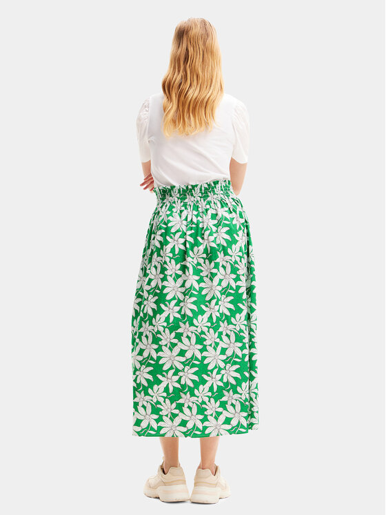 Desigual Desigual Sommerkleid Marlon 24SWVW40 Grün Regular Fit