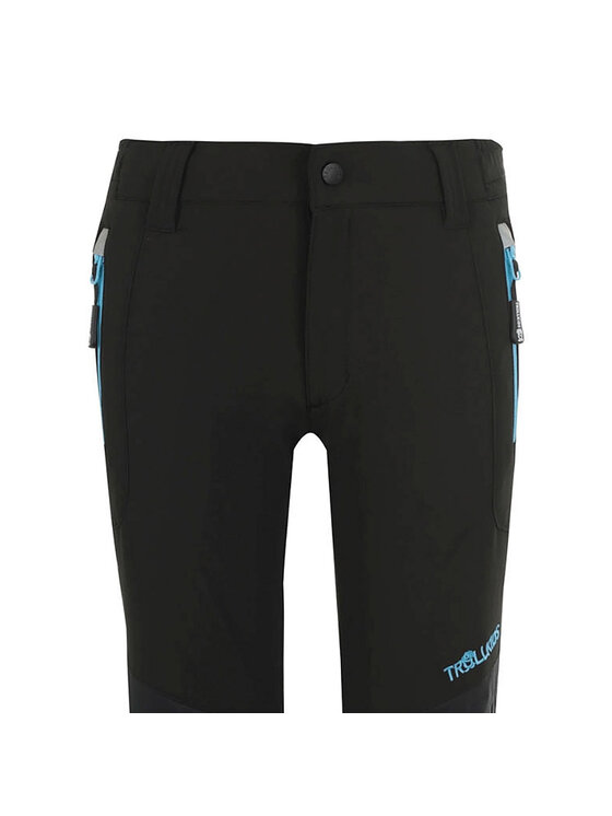 TROLLKIDS TROLLKIDS Spodnie zimowe 147-603 Czarny Regular Fit
