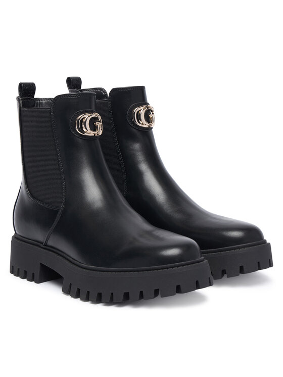 Guess Guess Μποτάκια με λάστιχο FLTFID ELE10 Μαύρο
