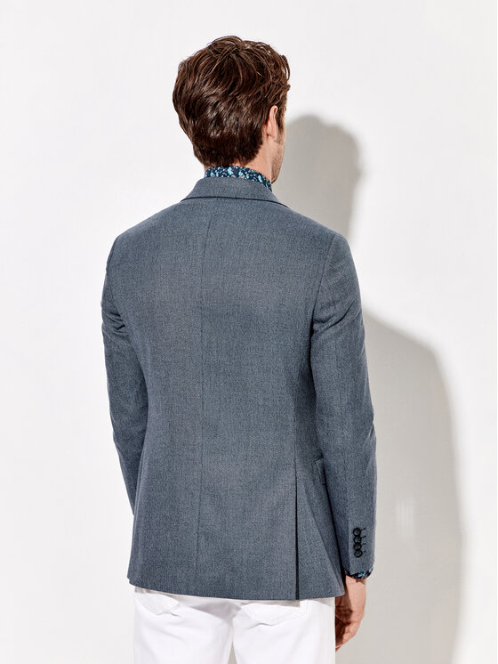 Rage Age Rage Age Sakko Geronimo Blau Regular Fit