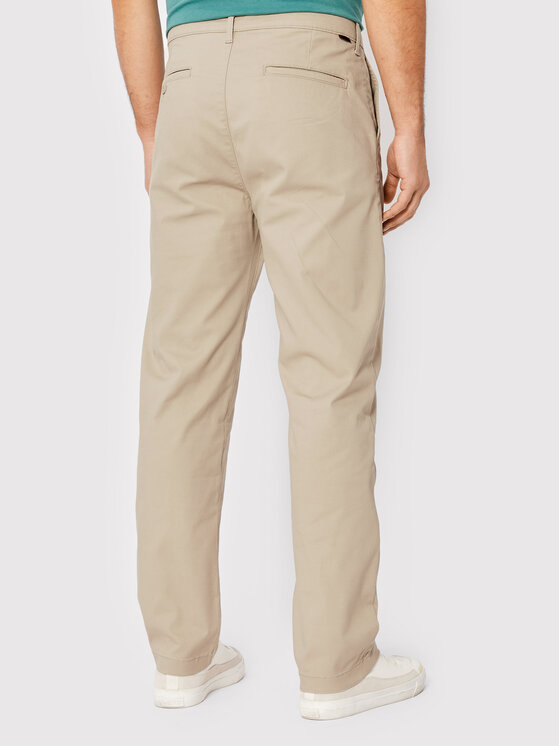 Lee Lee Chinosy L70XTY58 112145506 Szary Relaxed Fit