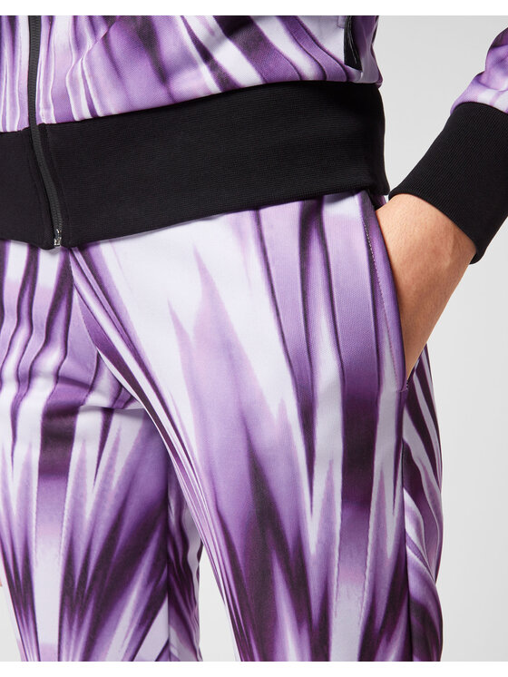 Plein Sport Plein Sport Completo top e pantaloni 3501 Viola Regular Fit
